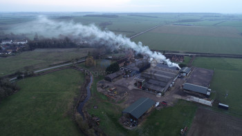 Smoke pollution in the countryside