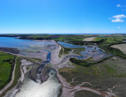 Dale Wetlands by drone