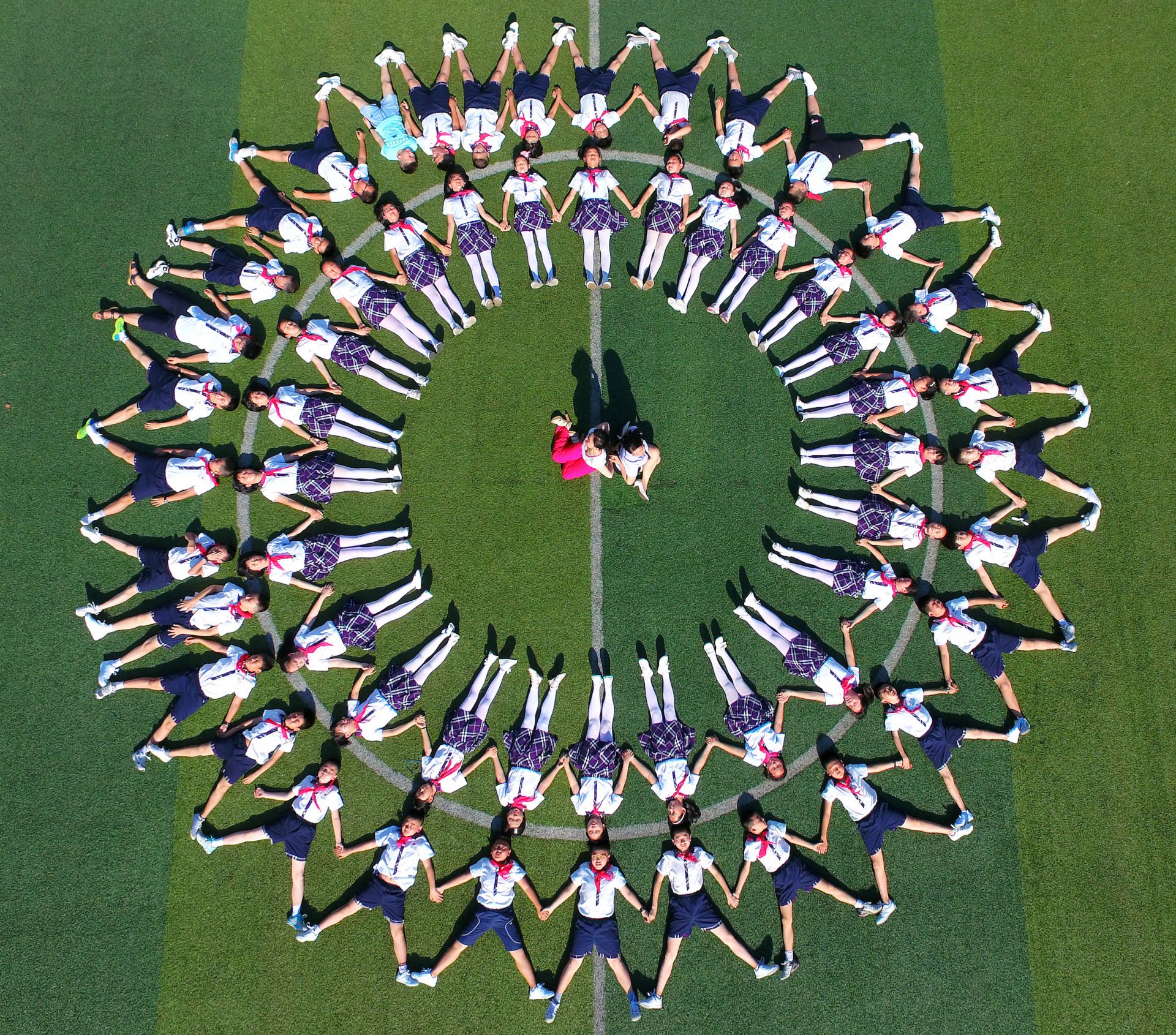 Aerial School Photography