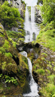 Pistyll Rhaeadr Waterfall Beawyn Mountains